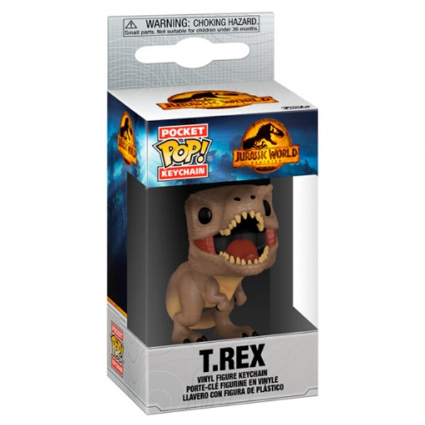 Funko POP! Kulcstartó T Rex (Jurrassic World 3)