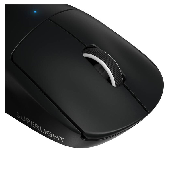 Logitech G PRO X SUPERLIGHT Vezeték nélküli játékos egér, Fekete