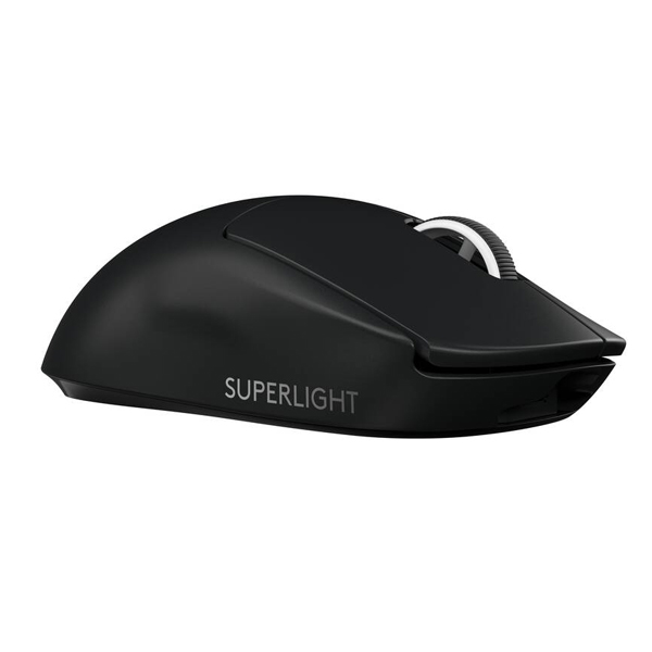 Logitech G PRO X SUPERLIGHT Vezeték nélküli játékos egér, Fekete