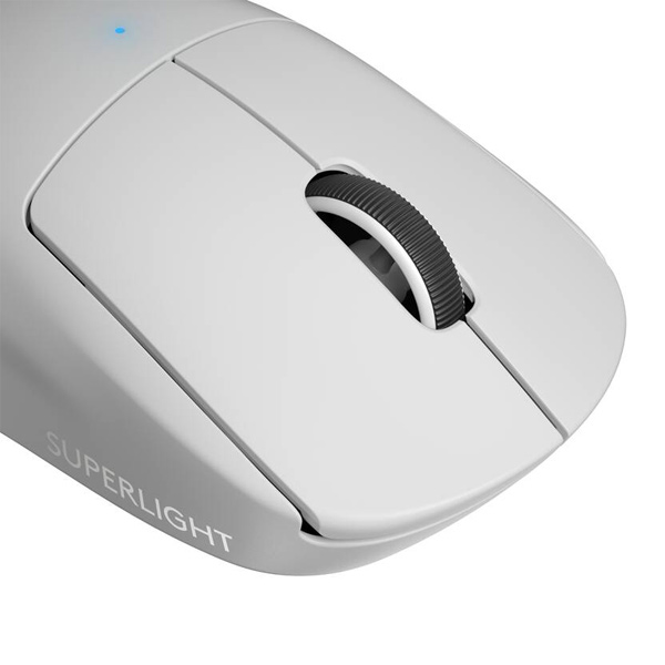 Logitech G PRO X SUPERLIGHT Vezeték nélküli játékos egér, fehér