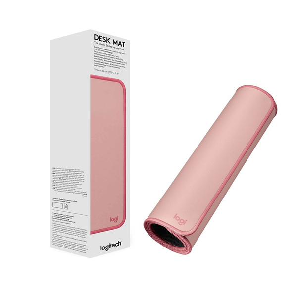 Egérpad Logitech Studio Series - DARKER ROSE, rózsaszín
