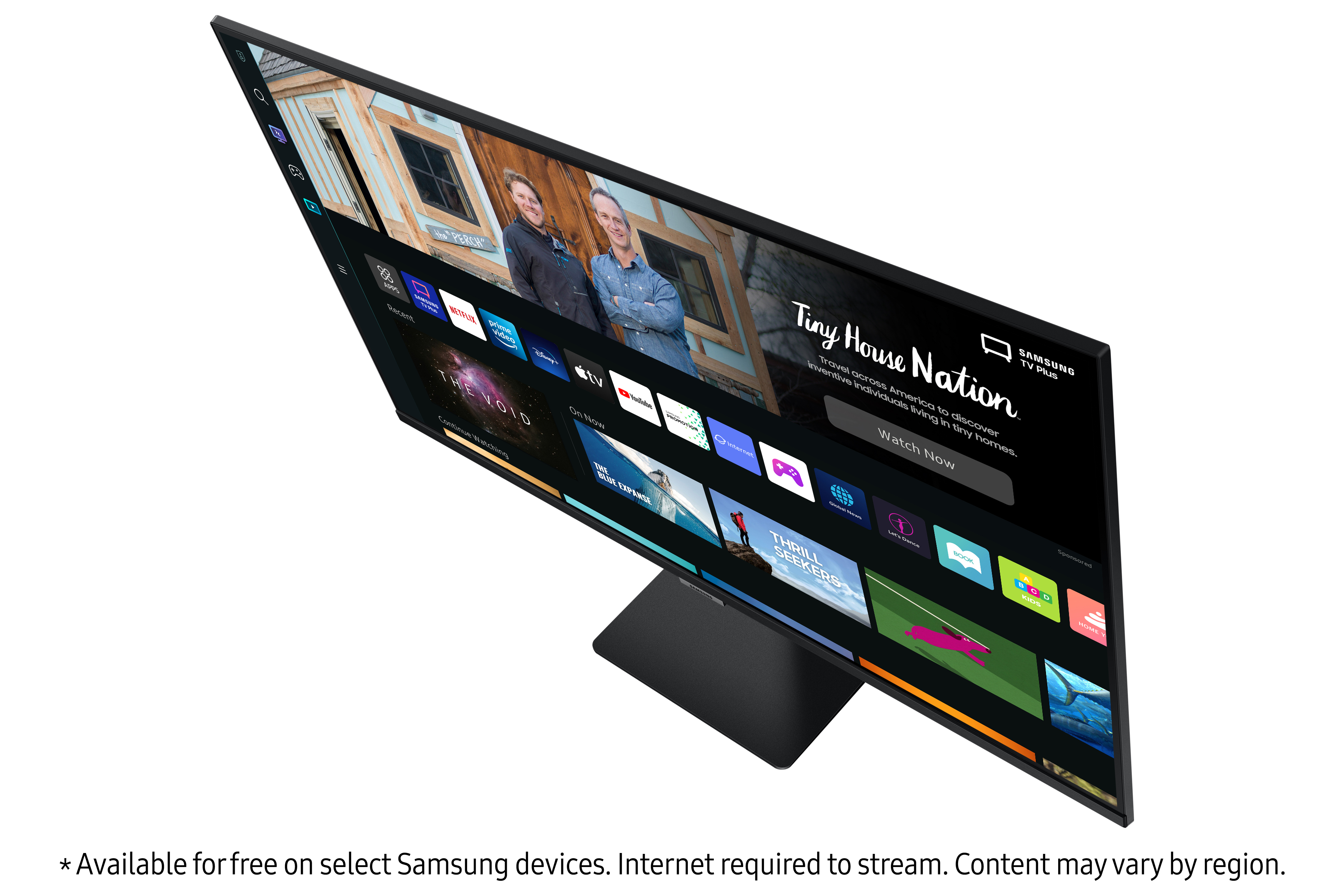 Samsung Okos Monitor M5 (2022), 27" FHD, Fekete