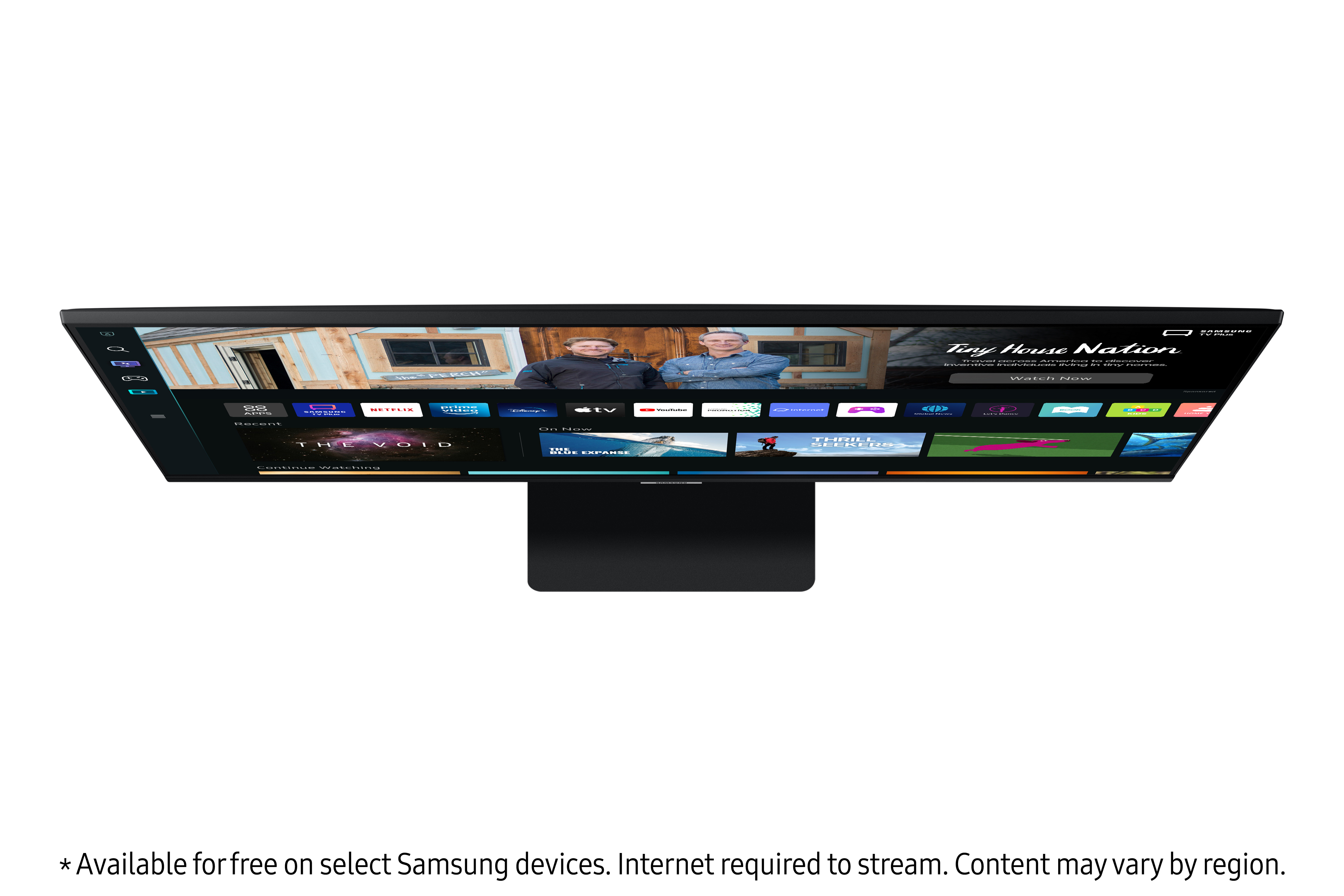 Samsung Okos Monitor M5 (2022), 27" FHD, Fekete