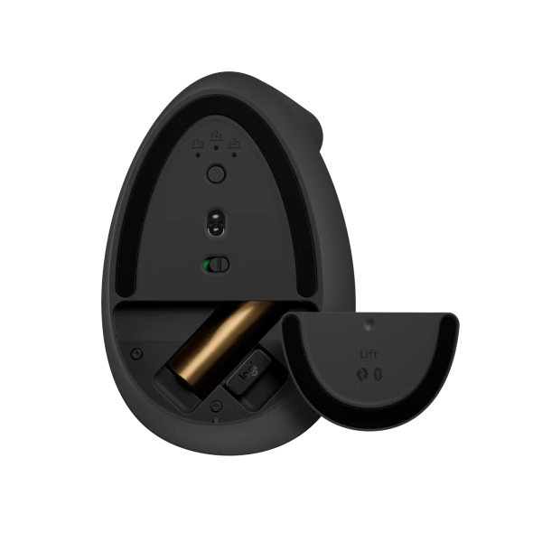 Logitech Lift Vertical Ergonomic vertikális egér, grafit