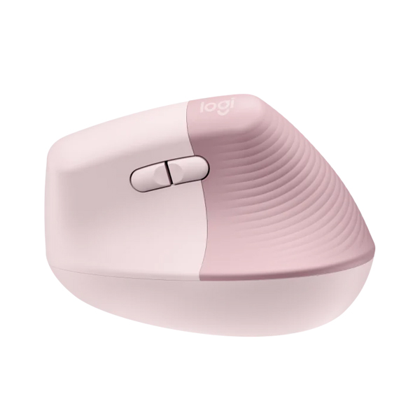 Logitech Lift Vertical Ergonomic Egér vertikális egér, rózsaszín