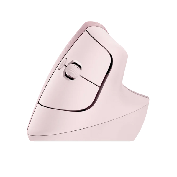 Logitech Lift Vertical Ergonomic Egér vertikális egér, rózsaszín