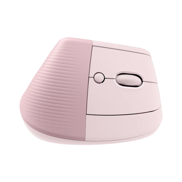 Logitech Lift Vertical Ergonomic Egér vertikális egér, rózsaszín