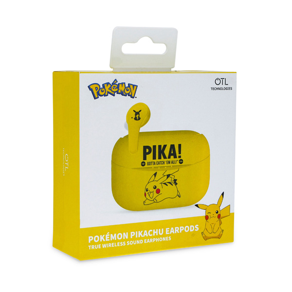 OTL Technologies Pokémon Pikachu TWS Earpods vezeték nélküli fülhallgató gyerekeknek OTL Technologies Pokémon Pikachu TWS Earpods vezeték nélküli fülhallgató gyerekeknek