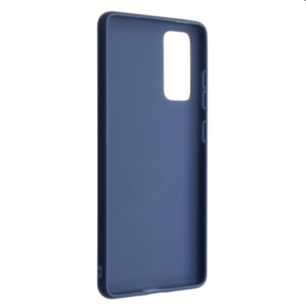 FIXED Story gumírozott Hátlapi tok for Samsung Galaxy S20 FE/FE 5G, kék