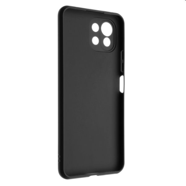 FIXED Story gumírozott Hátlapi tok for Xiaomi Mi 11 Lite/Mi 11 Lite 5G/11 Lite 5G NE, fekete