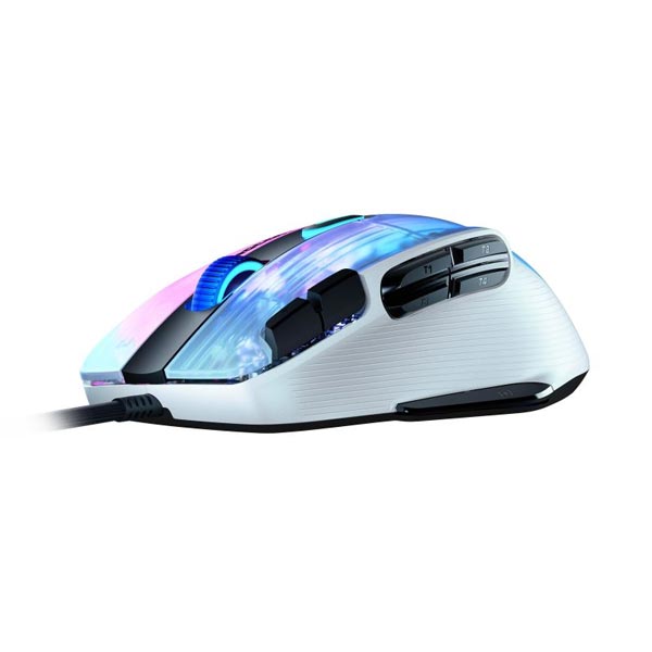 Gamer egér ROCCAT Kone XP 3D Lighting, fehér