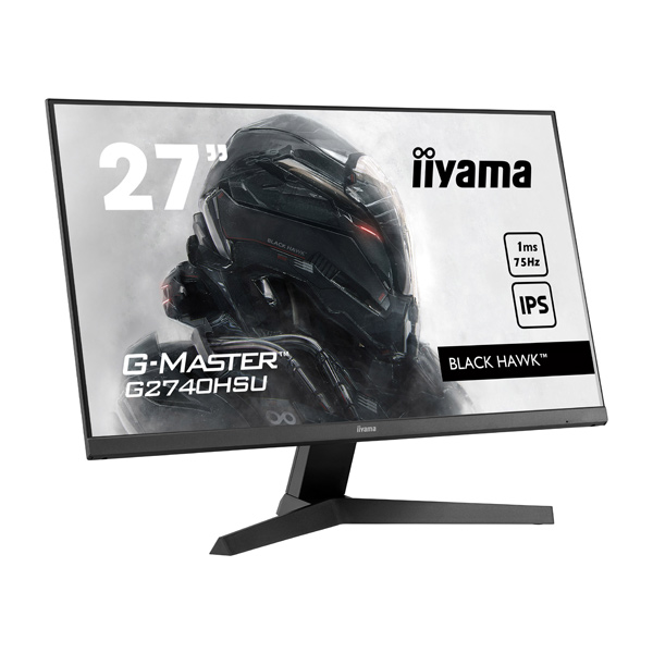 Gamer monitor iiyama G-Master G2740HSU-B1, 27" IPS FHD, fekete