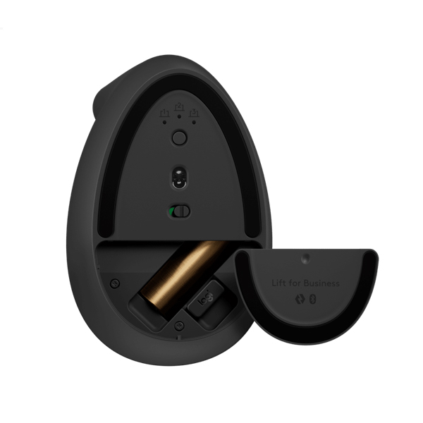 Logitech Lift for Business Vertikális ergonomikus egér balkezeseknek, Graphite