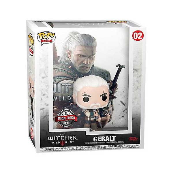 POP! Games Cover: Geralt (Witcher 3 Wild Hunt) Special Kiadás POP! Games Cover: Geralt (Witcher 3 Wild Hunt) Special Kiadás