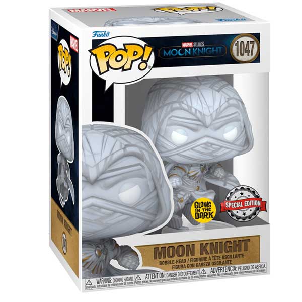 POP! TV Moonknight 2022 Jumping Moonknight (Marvel) Special Kiadás (Glows in the dark)