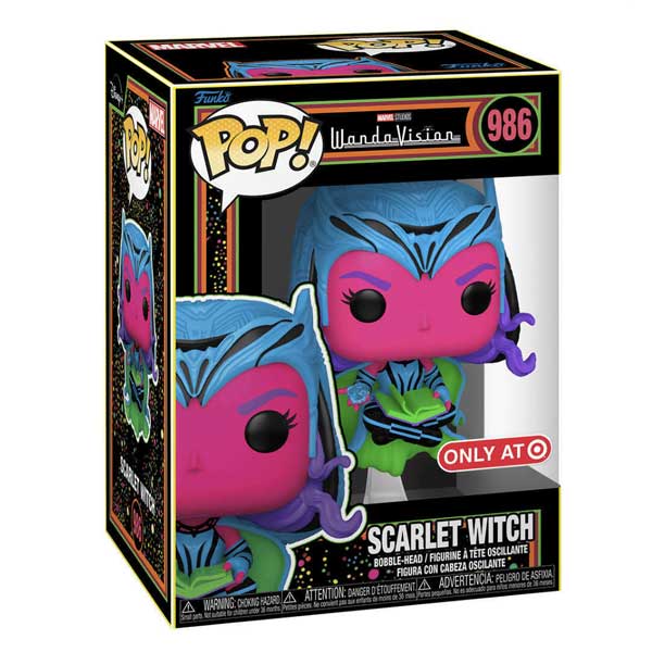 POP! Wandavision Scarlet Witch Black Light Special Edition (Marvel) POP! Wandavision Scarlet Witch Black Light Special Edition (Marvel)