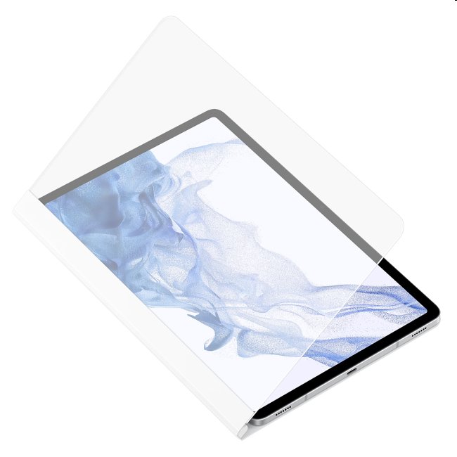 Note View Cover tok Samsung Galaxy Tab S8 Plus számára, fehér