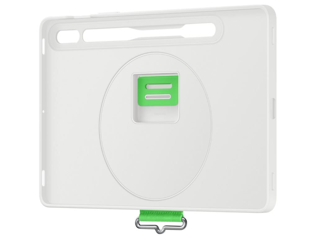 Silicone Strap Cover tok Samsung Galaxy Tab S8 számára, fehér