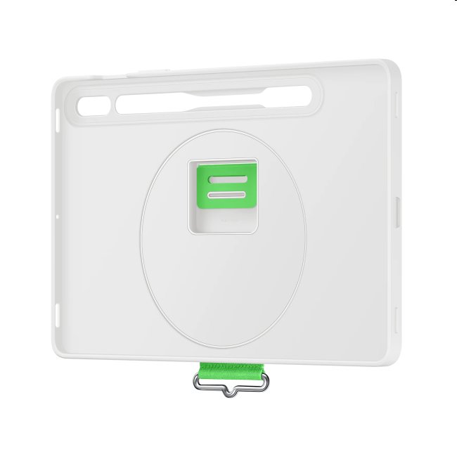 Silicone Strap Cover tok Samsung Galaxy Tab S8 számára, fehér