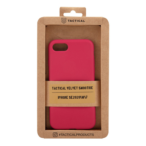 Tok Tactical Velvet Smoothie for Apple iPhone 7/8/SE2020/SE2022, bordó