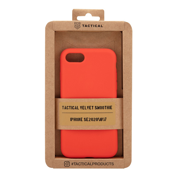 Tok Tactical Velvet Smoothie for Apple iPhone 7/8/SE2020/SE2022, piros Tok Tactical Velvet Smoothie for Apple iPhone 7/8/SE2020/SE2022, piros