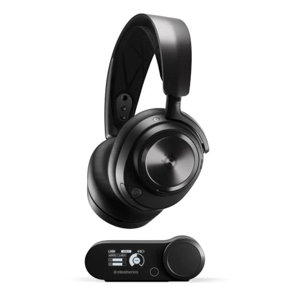SteelSeries Arctis Nova Pro Wireless, fekete