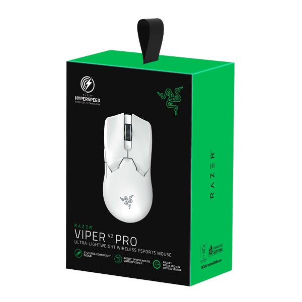 Gamer egér Razer Viper V2 Pro, fehér