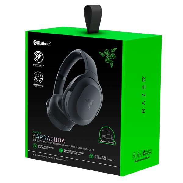 Játékos fülhallgató Razer Barracuda