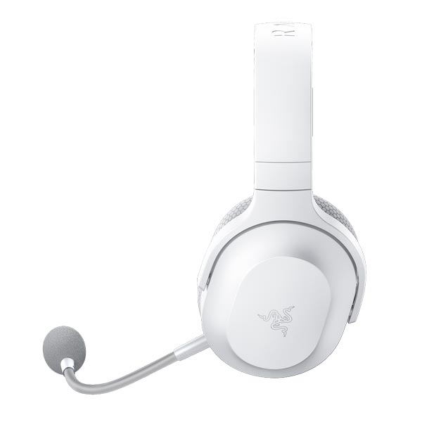 Játékos fülhallgató Razer Barracuda X, Mercury White