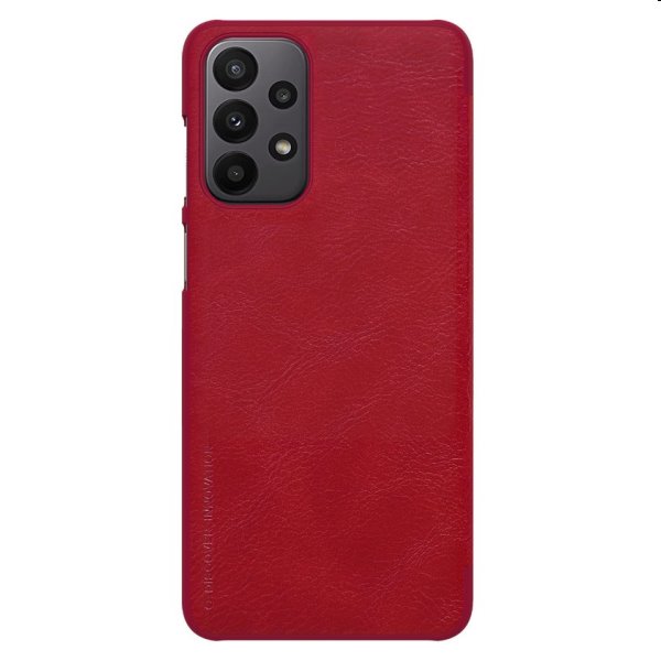 Tok Nillkin Qin Book for Samsung Galaxy A23, piros