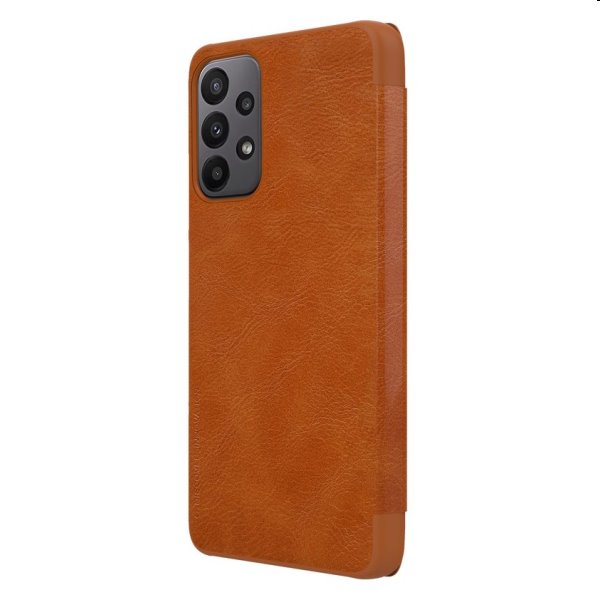 Tok Nillkin Qin Book for Samsung Galaxy A23, barna Tok Nillkin Qin Book for Samsung Galaxy A23, barna