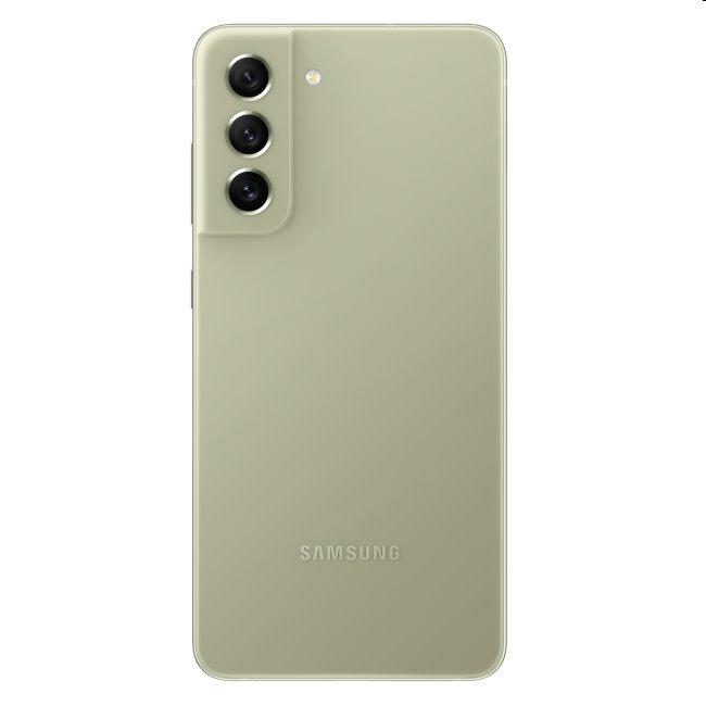 Samsung Galaxy S21 FE 5G, 6/128GB, olive - kiállított darab