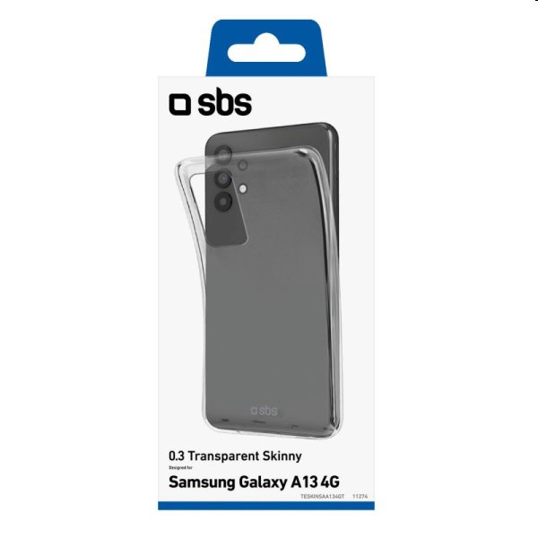 SBS Skinny Cover for Samsung Galaxy A13 4G, transparent