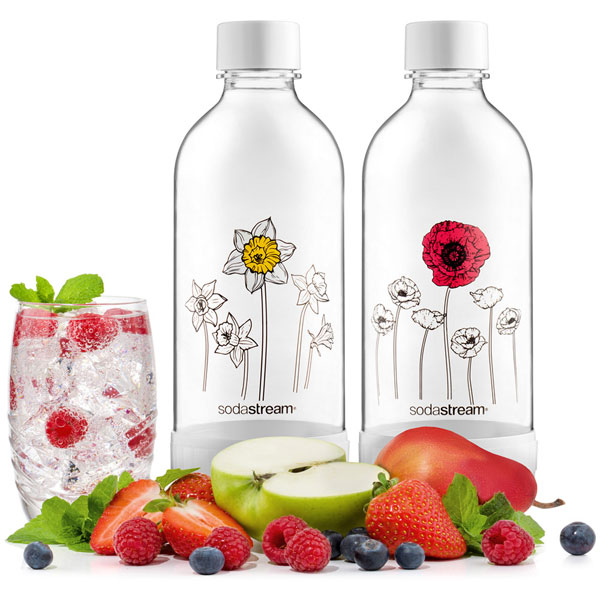 SodaStream Palack 1l duo pack virágok