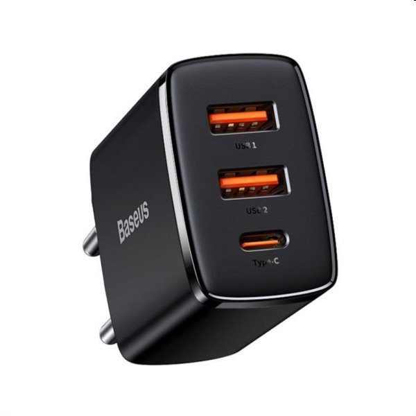 Baseus Compact Quick USB-C 30W, black