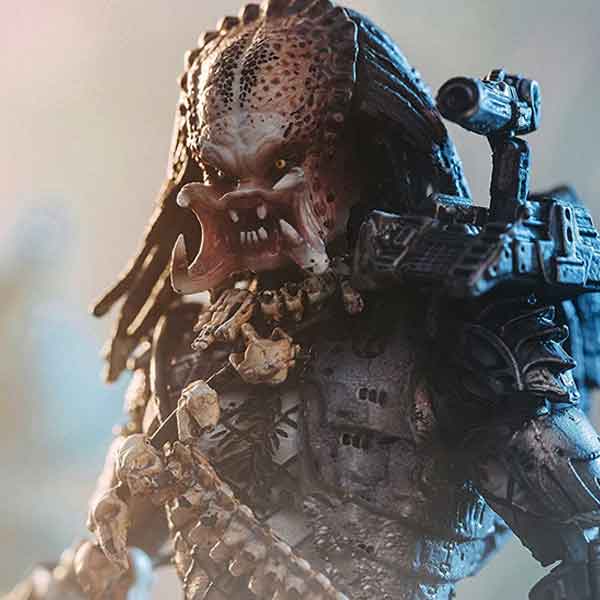 Predator: Open Mouth Jungle Predator Previews Exclusive 1/18 figura Predator: Open Mouth Jungle Predator Previews Exclusive 1/18 figura
