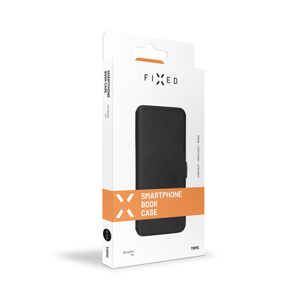 FIXED Topic Naptártok for Xiaomi Redmi 9C/9C NFC, fekete FIXED Topic Naptártok for Xiaomi Redmi 9C/9C NFC, fekete