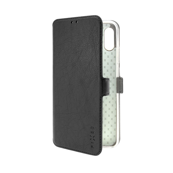 FIXED Topic Naptártok for Xiaomi Redmi 9C/9C NFC, fekete FIXED Topic Naptártok for Xiaomi Redmi 9C/9C NFC, fekete