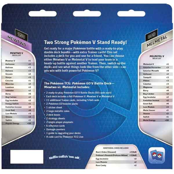 Kártyajáték Pokémon TCG: GO V Battle Deck Bundle (Pokémon) Kártyajáték Pokémon TCG: GO V Battle Deck Bundle (Pokémon)