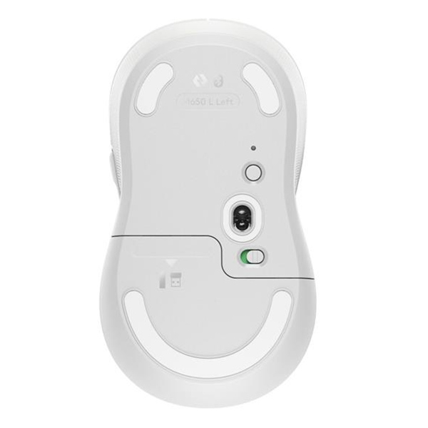 Logitech M650 L Left Signature Vezeték nélküli Egér, off white