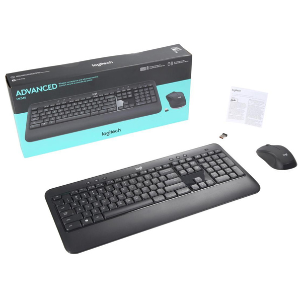 Logitech MK540 ADVANCED Vezeték nélküli Billentyűzet és Egér Combo, SK/CZ