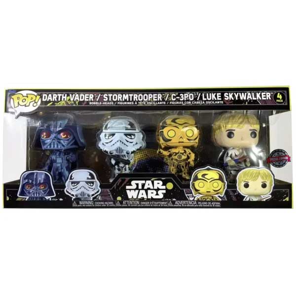 POP! 4-pack Retro (Star Wars) Special Kiadás POP! 4-pack Retro (Star Wars) Special Kiadás