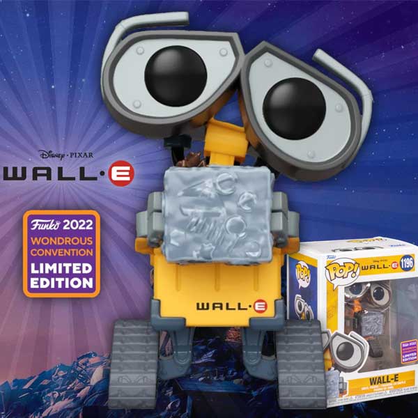 POP! Disney: Wall E (Wall E) Convention Limited Kiadás POP! Disney: Wall E (Wall E) Convention Limited Kiadás