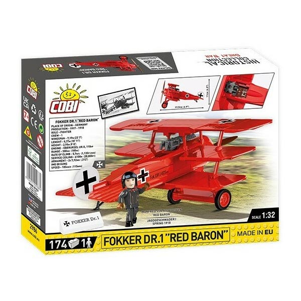 Cobi Fokker Dr.1 Red Baron Cobi Fokker Dr.1 Red Baron