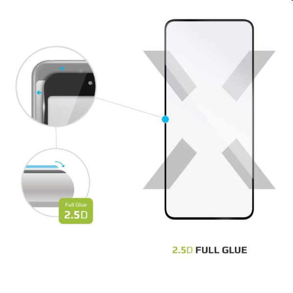 FIXED Full-Cover Edzett védőüeg for Xiaomi Redmi 10 (2022), fekete FIXED Full-Cover Edzett védőüeg for Xiaomi Redmi 10 (2022), fekete