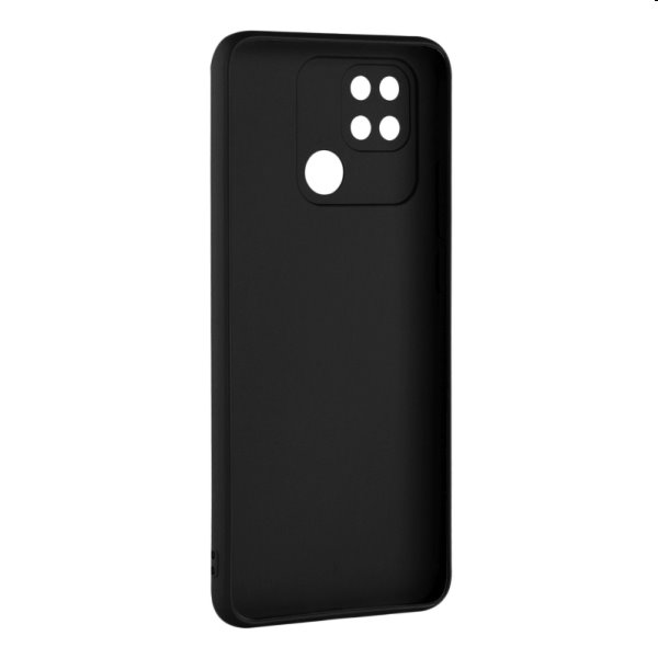 FIXED Story Hátlapi gumírozott tok for Xiaomi Redmi 10C, fekete