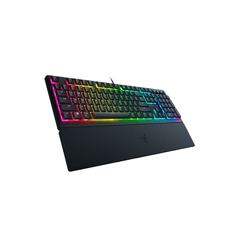 Gamer billentyűzet Razer Ornata V3 Low-profile Mecha-membrane RGB Billentyűzet, US kiosztás
