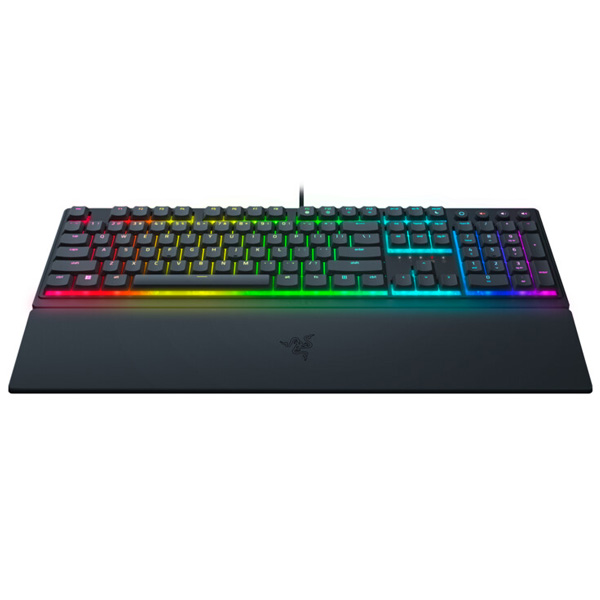 Gamer billentyűzet Razer Ornata V3 Low-profile Mecha-membrane RGB Billentyűzet, US kiosztás