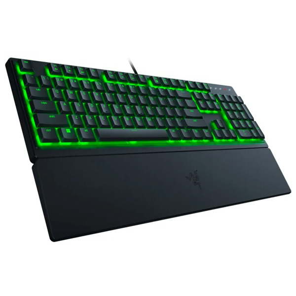 Gamer billentyűzet Razer Ornata V3 X Low-profile Membrane RGB Keyboard, US layout