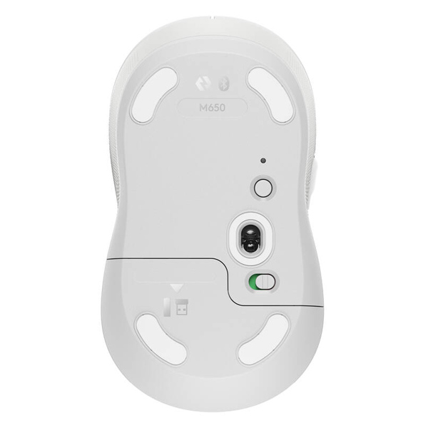 Logitech M650 Signature Vezeték nélküli Egér, fehér